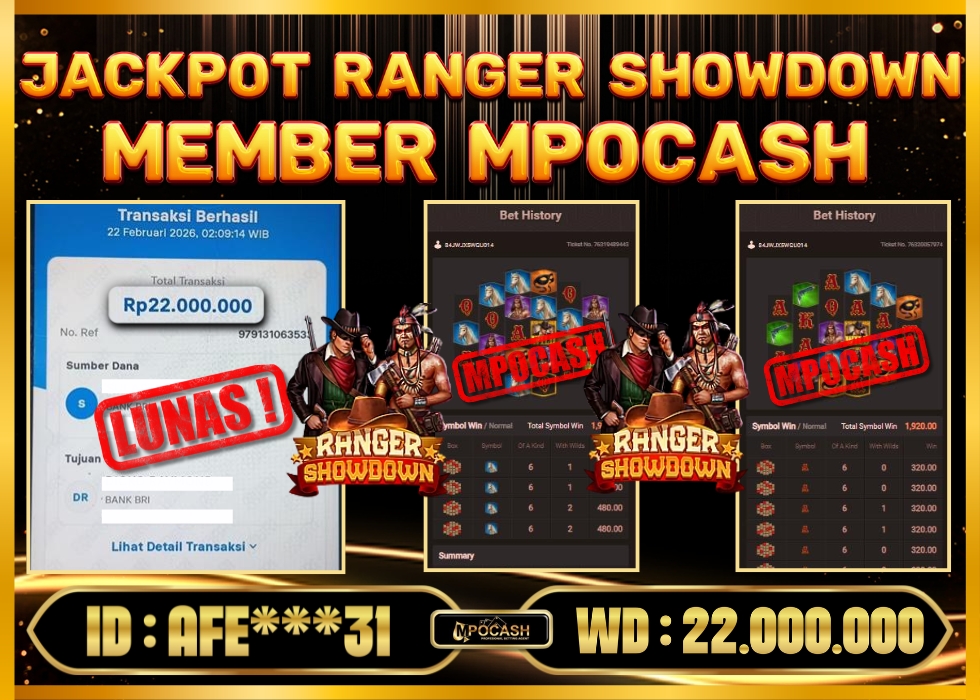 MPOCASH JACKPOT RANGER SHOWDOWN
